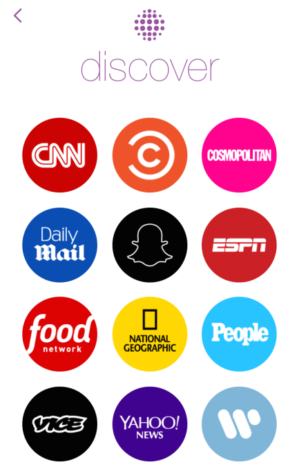Snapchat Discover