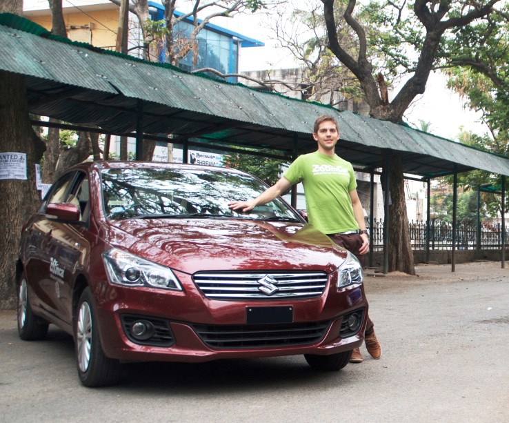 Zoomcar founder Greg Moran