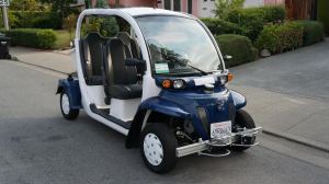 Current shuttle prototype from Auro Robotics, founded by Nalin Gupta, Jit Ray Chowdhury and Srinivas Reddy.