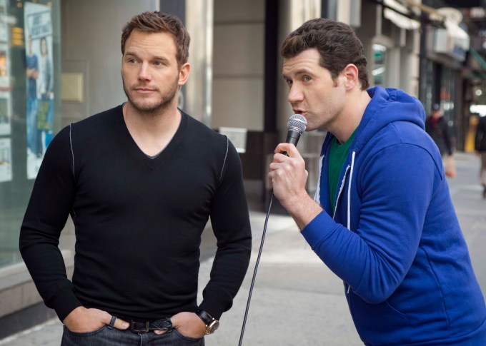 Billy on the Street interviews Chris Pratt.