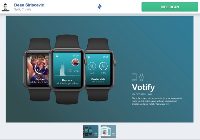 Portfolio of a Toptal Designer