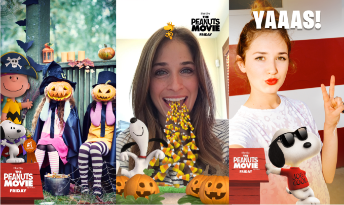 Businesses pay Snapchat to feature their sponsored lenses which overlay branding on your face