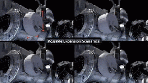 BEAM inflation on the ISS / Image courtesy of NASA