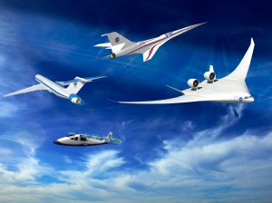 IIllustration of NASA X-plane concepts / Image courtesy of NASA