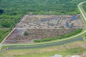 Bird's eye view of Blue Origin manufacturing site / Image courtesy of Blue Origin/Aerial Innovations