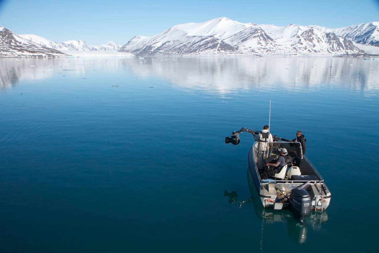 Well polar bears don't film themselves, you know!