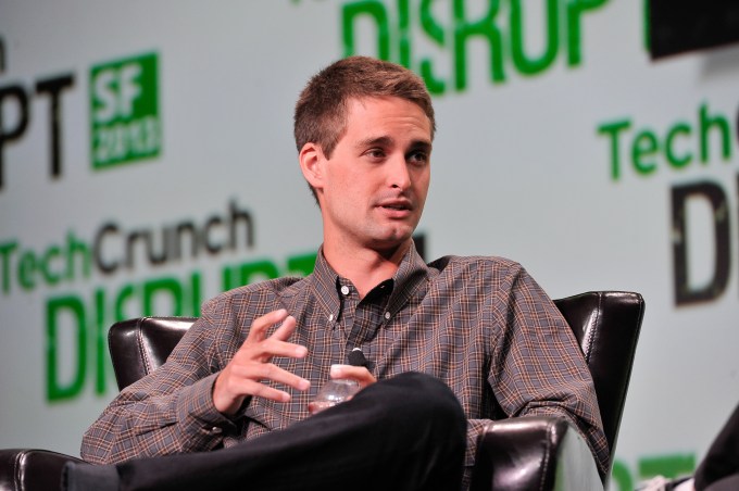 SAN FRANCISCO, CA - SEPTEMBER 09: Evan Spiegel of Snapchat attends TechCruch Disrupt SF 2013 at San Francisco Design Center on September 9, 2013 in San Francisco, California. (Photo by Steve Jennings/Getty Images for TechCrunch)