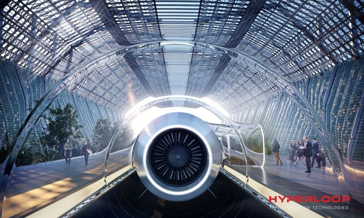 Rendering of what the HTT system might look like in Brno, Czech Republic.