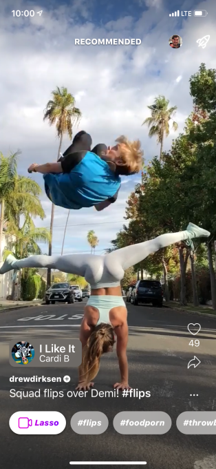 Lasso, Facebook's TikTok clone