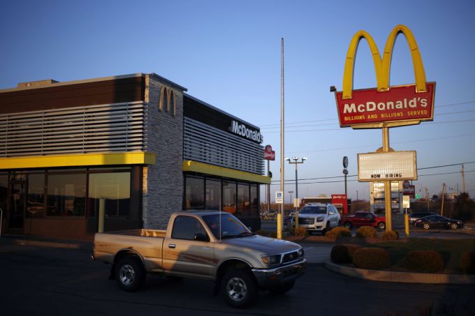A McDonald's Corp. Restaurant Ahead Of Earnings Figures A McDonald's Corp. Restaurant Ahead Of Earnings Figures